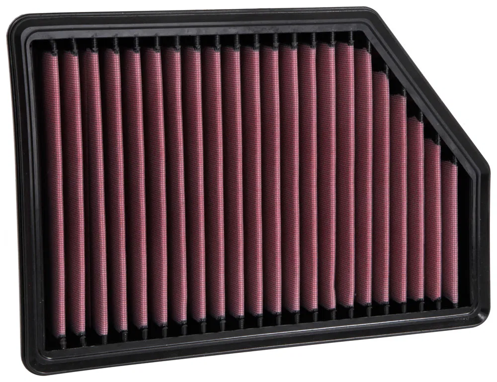 33-5098 – K&N FILTER Air Filter, Washable Red Cotton Gauze Panel - view 2